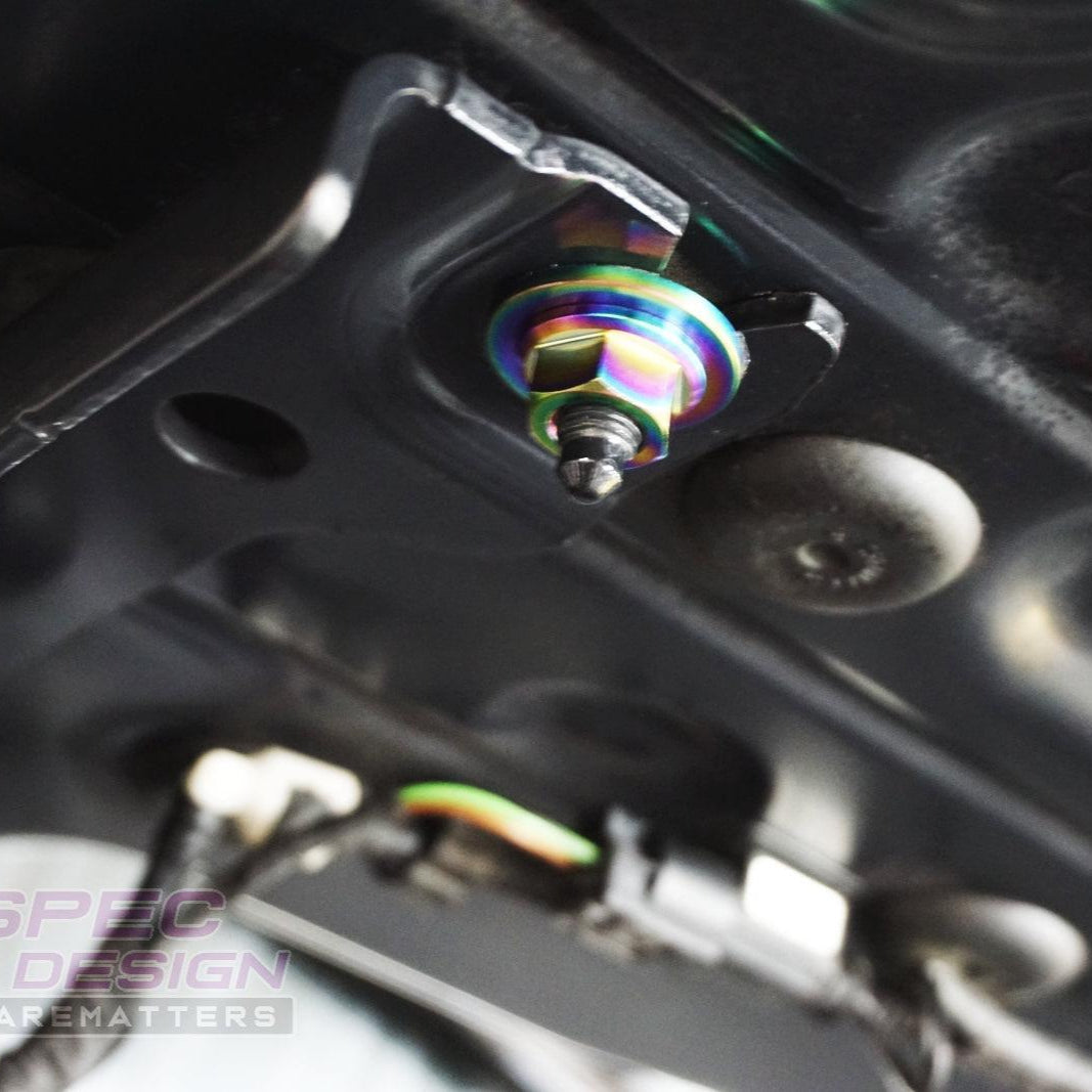 ZSPEC Stage-2 Dress Up Bolts Fastener Kit for '14-18 BMW 340i F34 3.0T, Titanium