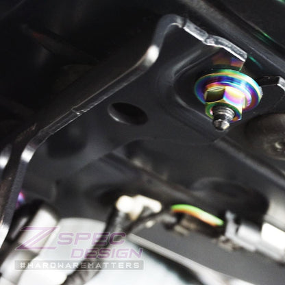 ZSPEC Stage-1 Dress Up Bolts Fastener Kit for '14-18 BMW 340i F34 3.0T, Titanium