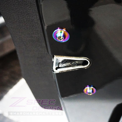 ZSPEC Stage-2 Dress Up Bolts Fastener Kit for '14-18 BMW 340i F34 3.0T, Titanium