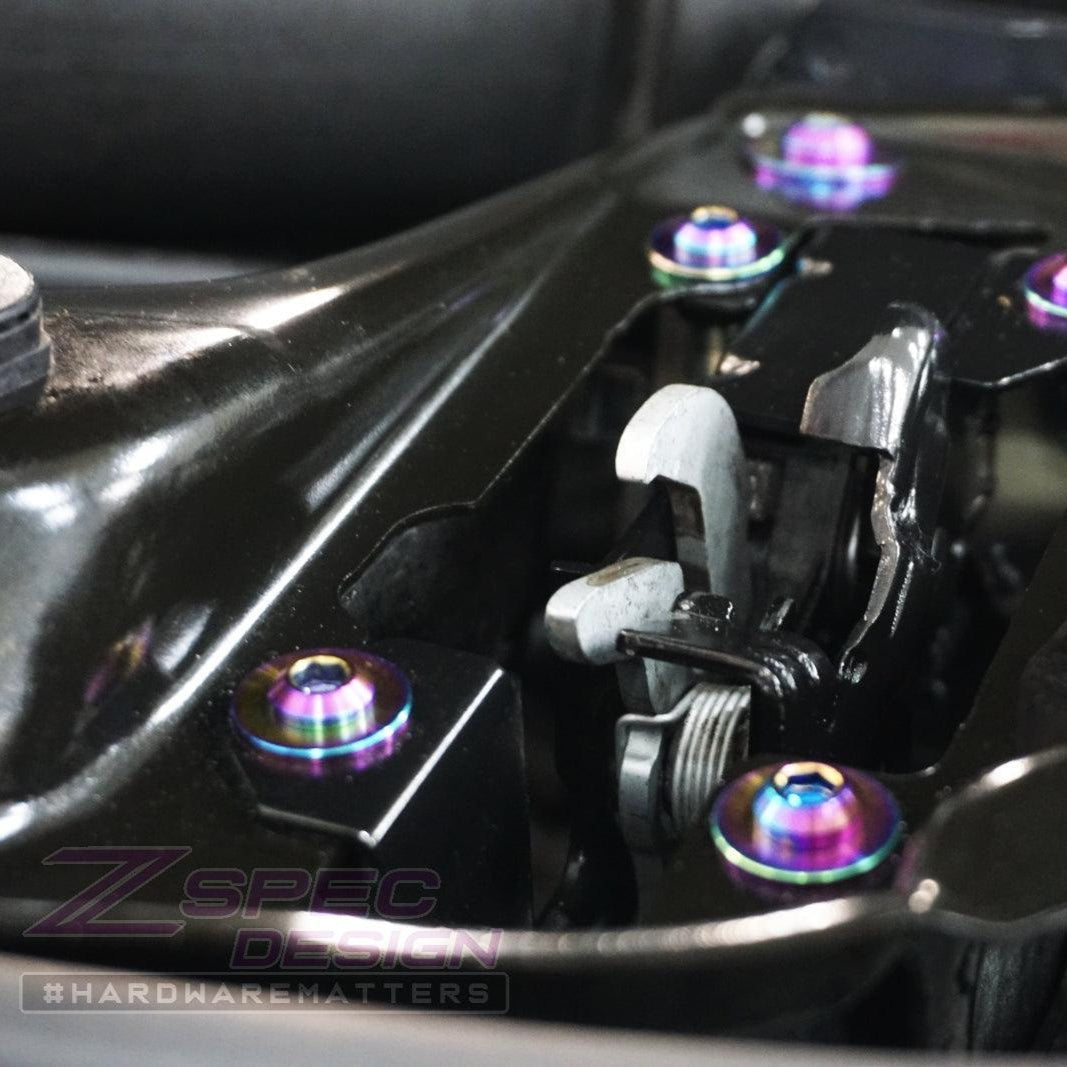 ZSPEC Stage-1 Dress Up Bolts Fastener Kit for '14-18 BMW 340i F34 3.0T, Titanium