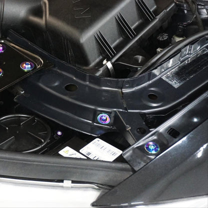 ZSPEC Stage-2 Dress Up Bolts Fastener Kit for '14-18 BMW 340i F34 3.0T, Titanium