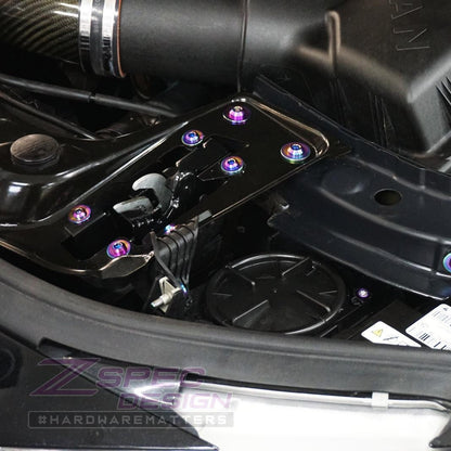 ZSPEC Stage-1 Dress Up Bolts Fastener Kit for '14-18 BMW 340i F34 3.0T, Titanium