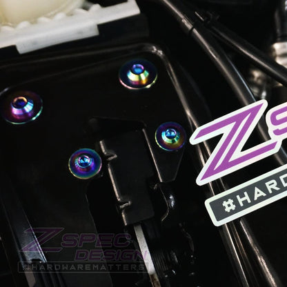 ZSPEC Stage-2 Dress Up Bolts Fastener Kit for '14-18 BMW 340i F34 3.0T, Titanium