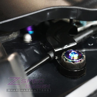 ZSPEC Stage-2 Dress Up Bolts Fastener Kit for '14-18 BMW 340i F34 3.0T, Titanium