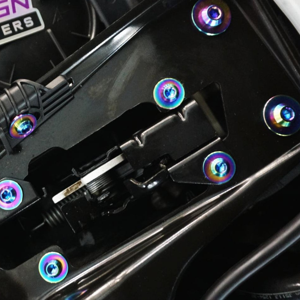 ZSPEC Stage-1 Dress Up Bolts Fastener Kit for '14-18 BMW 340i F34 3.0T, Titanium