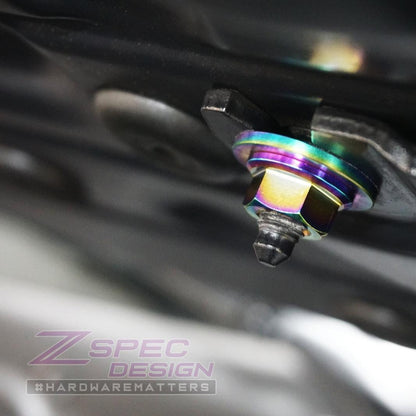 ZSPEC Stage-1 Dress Up Bolts Fastener Kit for '14-18 BMW 340i F34 3.0T, Titanium