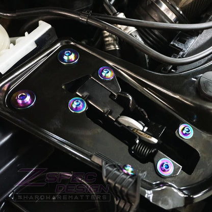 ZSPEC Stage-1 Dress Up Bolts Fastener Kit for '14-18 BMW 340i F34 3.0T, Titanium