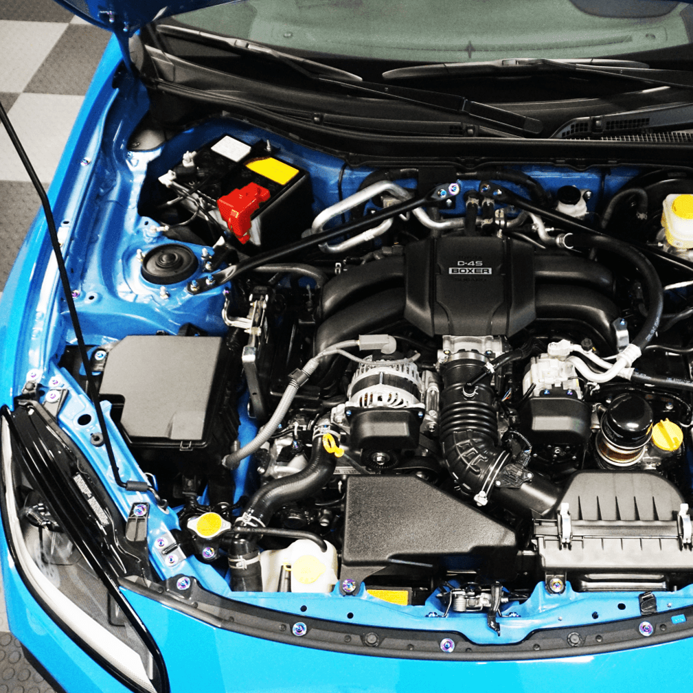 ZSPEC Stage-3 Dress Up Bolts Fastener Kit for Toyota GR86 & Subaru BRZ, Titanium