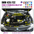 ZSPEC Stage-2 Dress Up Bolts Fastener Kit for '14-19 BMW 435i F32 N55