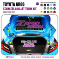 ZSPEC Trunk Area Fastener Kit for Toyota GR86 & Subaru BRZ, Stainless & Billet