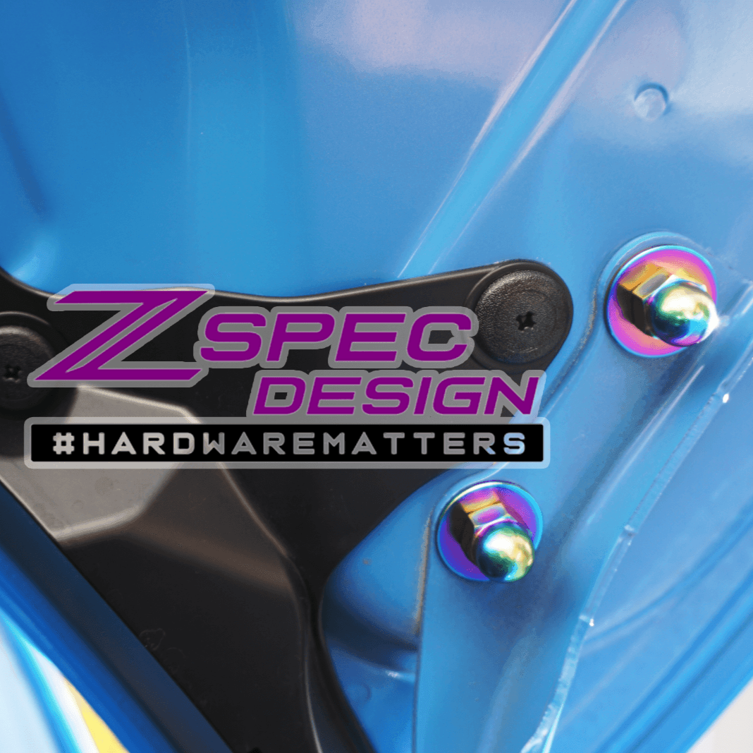 ZSPEC Stage-3 Dress Up Bolts Fastener Kit for Toyota GR86 & Subaru BRZ, Titanium