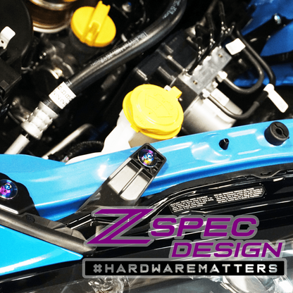 ZSPEC Stage-2 Dress Up Bolt Fastener Kit for Toyota GR86 & Subaru BRZ, Titanium