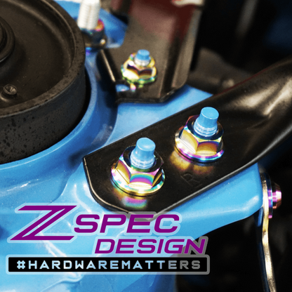 ZSPEC Stage-3 Dress Up Bolts Fastener Kit for Toyota GR86 & Subaru BRZ, Titanium
