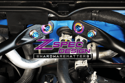 ZSPEC Stage-2 Dress Up Bolt Fastener Kit for Toyota GR86 & Subaru BRZ, Titanium
