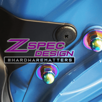 ZSPEC Stage-3 Dress Up Bolts Fastener Kit for Toyota GR86 & Subaru BRZ, Titanium