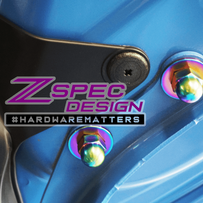 ZSPEC Stage-2 Dress Up Bolt Fastener Kit for Toyota GR86 & Subaru BRZ, Titanium