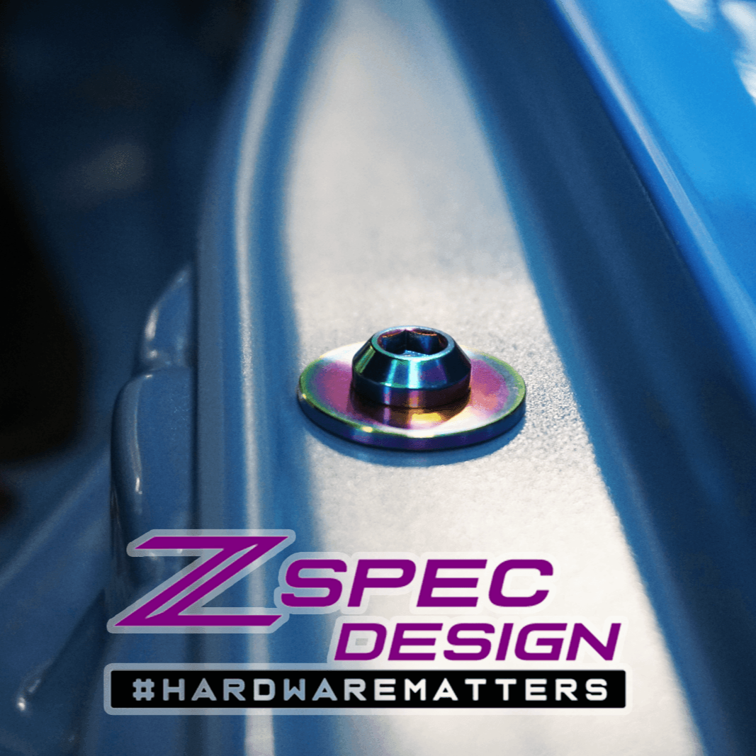 ZSPEC Stage-2 Dress Up Bolt Fastener Kit for Toyota GR86 & Subaru BRZ, Titanium