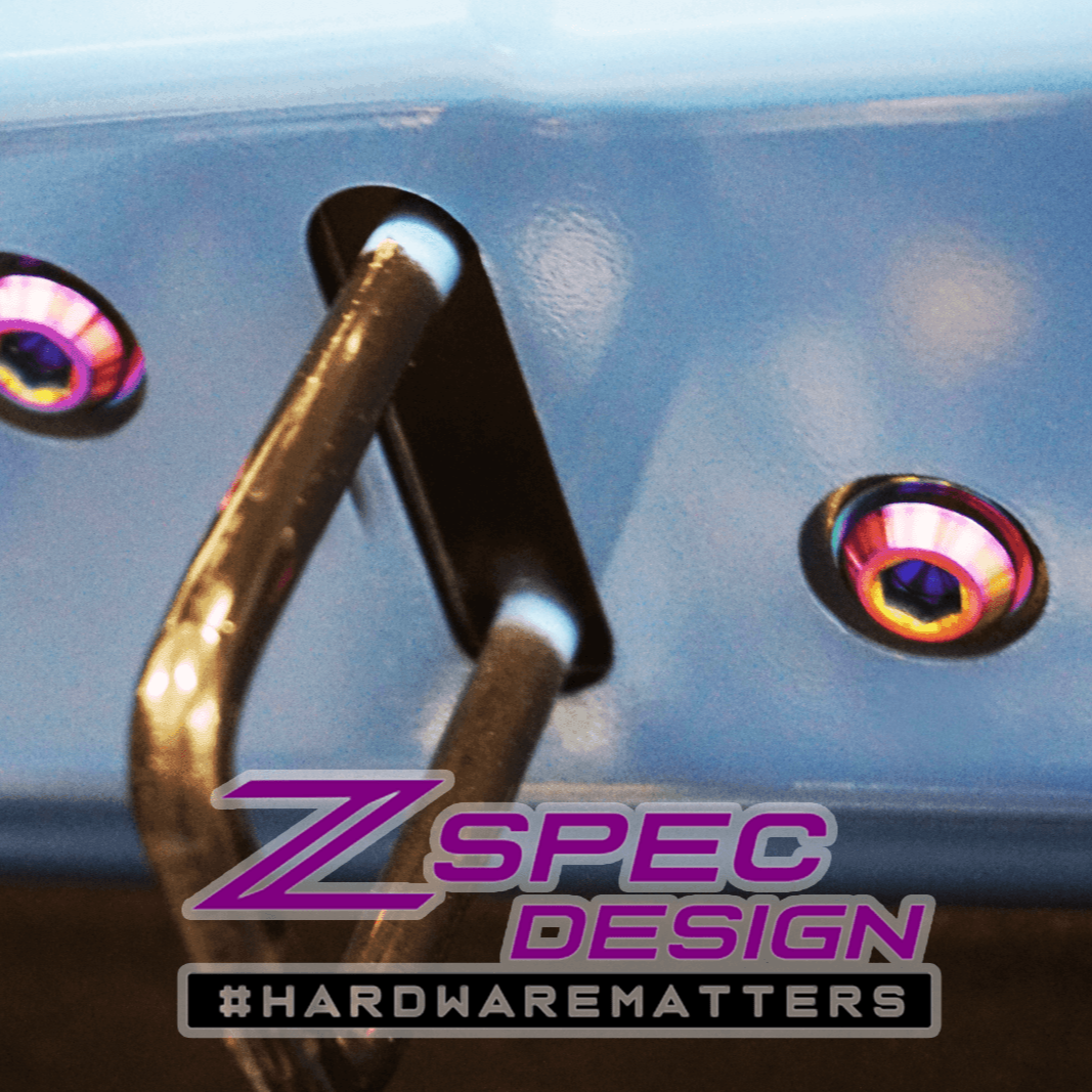 ZSPEC Stage-2 Dress Up Bolt Fastener Kit for Toyota GR86 & Subaru BRZ, Titanium