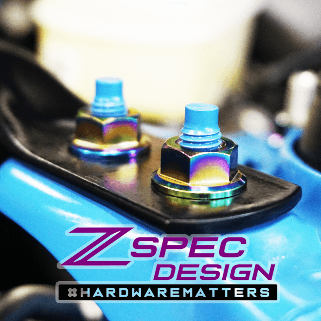 ZSPEC Stage-3 Dress Up Bolts Fastener Kit for Toyota GR86 & Subaru BRZ, Titanium