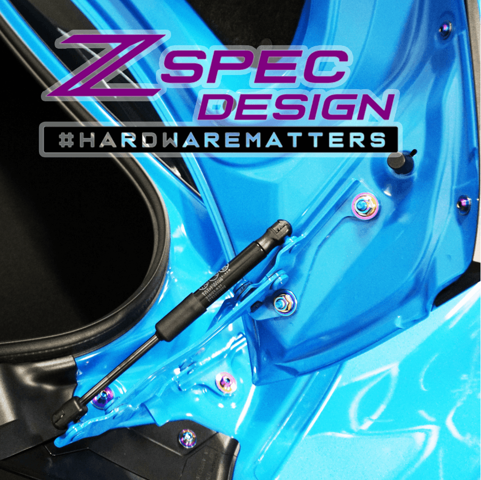 ZSPEC Stage-3 Dress Up Bolts Fastener Kit for Toyota GR86 & Subaru BRZ, Titanium