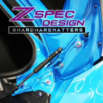 ZSPEC Stage-3 Dress Up Bolts Fastener Kit for Toyota GR86 & Subaru BRZ, Titanium