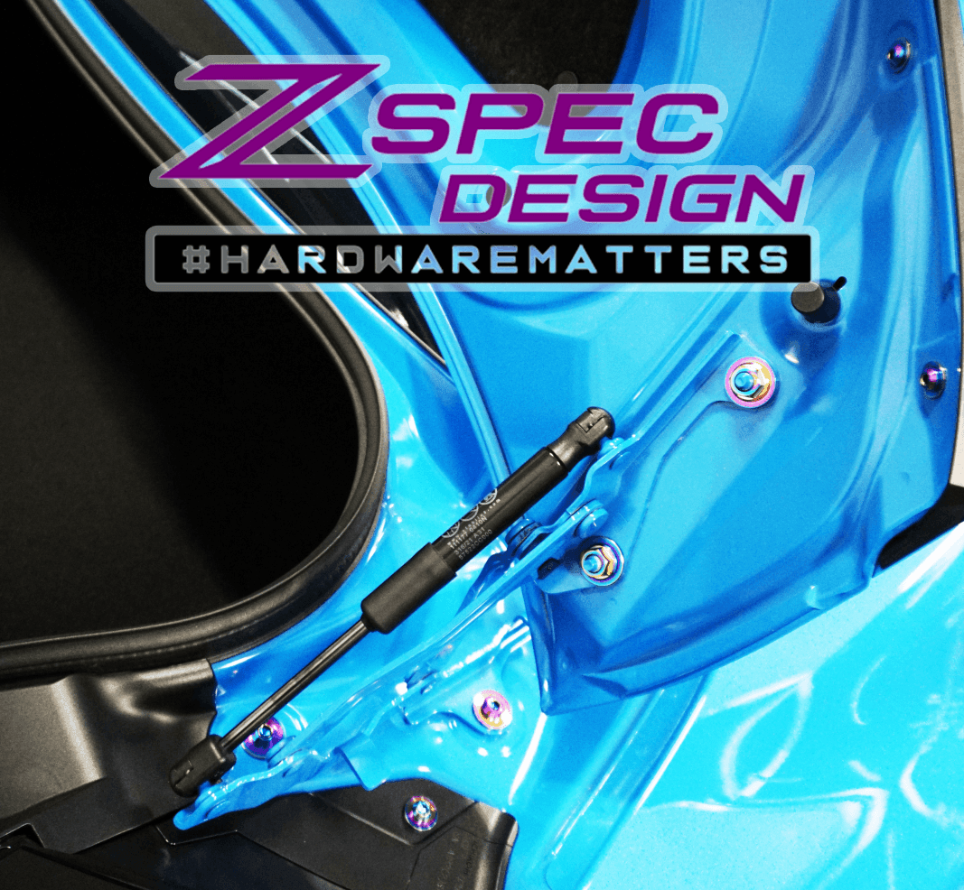 ZSPEC Trunk Area Fastener Kit for Toyota GR86 & Subaru BRZ, Titanium