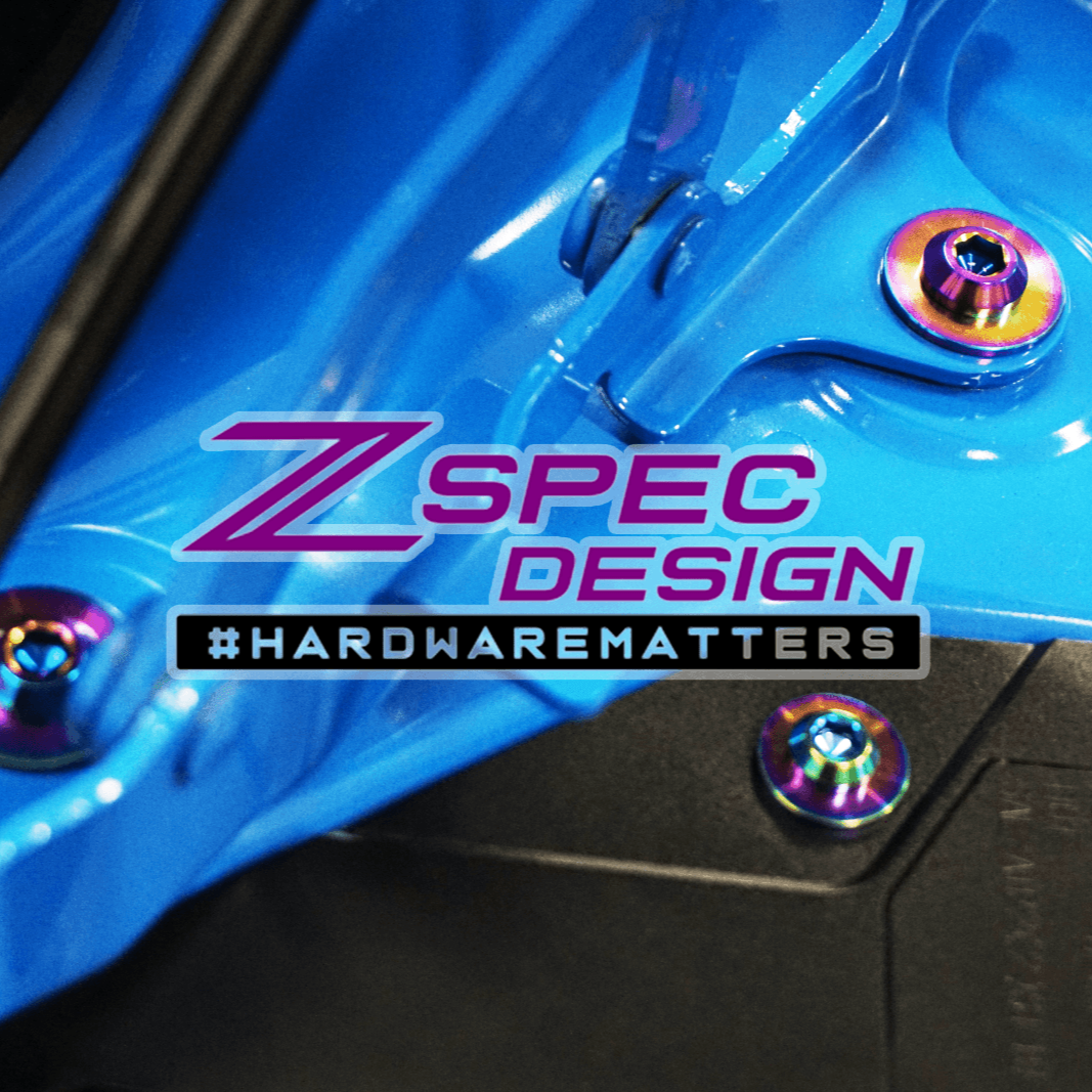 ZSPEC Trunk Area Fastener Kit for Toyota GR86 & Subaru BRZ, Titanium