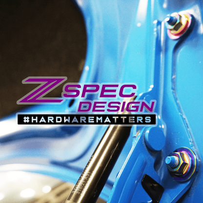 ZSPEC Trunk Area Fastener Kit for Toyota GR86 & Subaru BRZ, Titanium