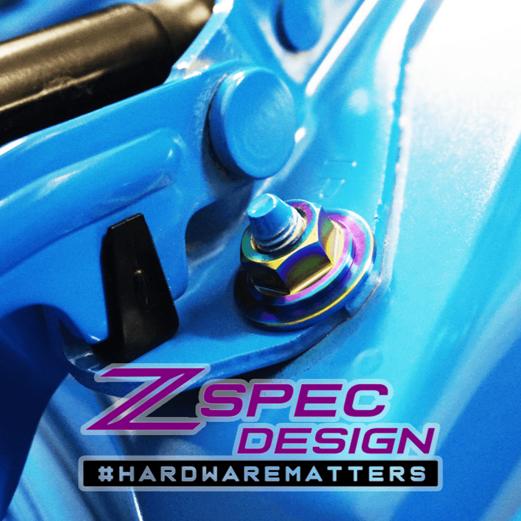 ZSPEC Trunk Area Fastener Kit for Toyota GR86 & Subaru BRZ, Titanium