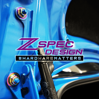 ZSPEC Trunk Area Fastener Kit for Toyota GR86 & Subaru BRZ, Titanium