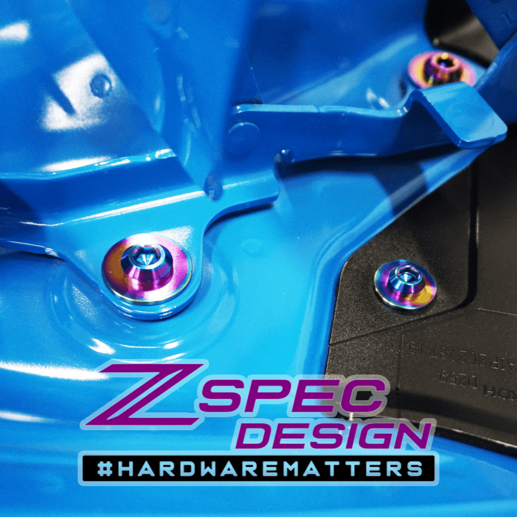 ZSPEC Trunk Area Fastener Kit for Toyota GR86 & Subaru BRZ, Titanium