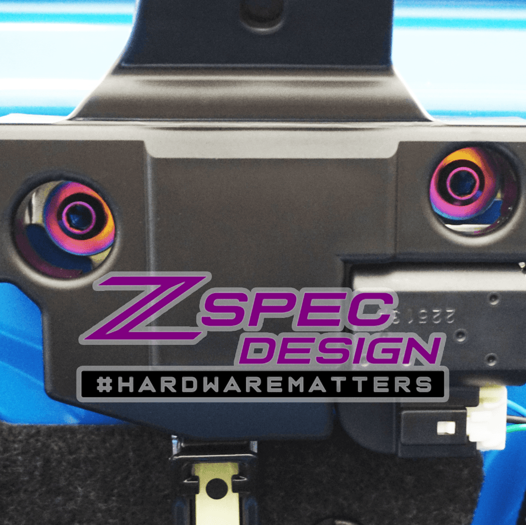 ZSPEC Trunk Area Fastener Kit for Toyota GR86 & Subaru BRZ, Titanium