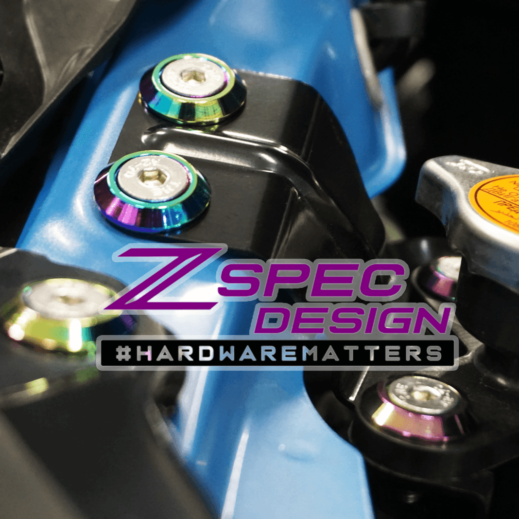 ZSPEC Stage-3 Dress Up Bolts Fastener Kit for Toyota GR86 & Subaru BRZ, Stainless & Billet