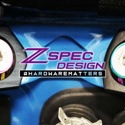 ZSPEC Stage-2 Dress Up Bolts Fastener Kit for Toyota GR86 & Subaru BRZ, Stainless & Billet