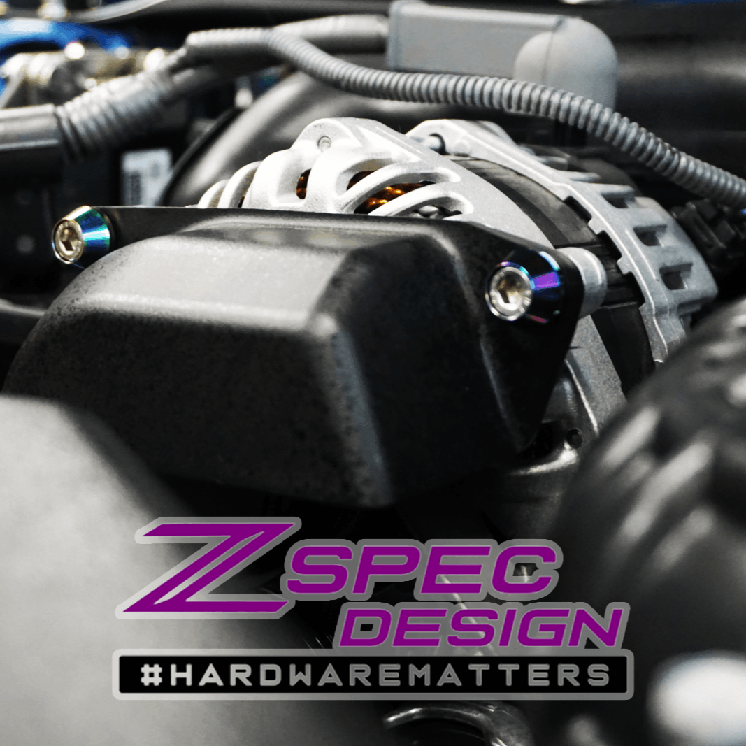 ZSPEC Stage-3 Dress Up Bolts Fastener Kit for Toyota GR86 & Subaru BRZ, Stainless & Billet