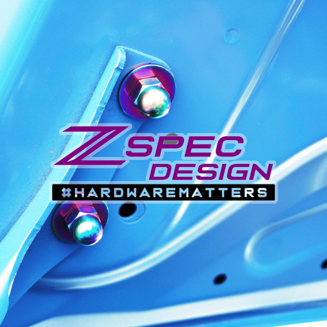 ZSPEC Stage-3 Dress Up Bolts Fastener Kit for Toyota GR86 & Subaru BRZ, Titanium