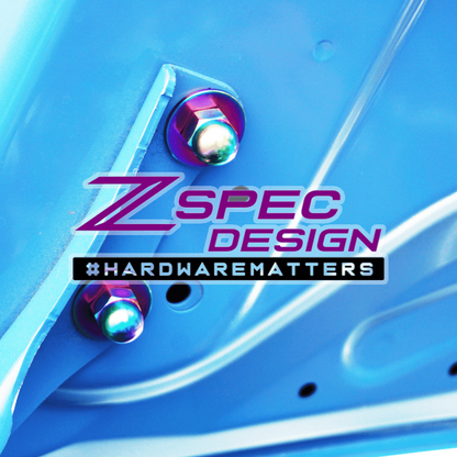 ZSPEC Stage-3 Dress Up Bolts Fastener Kit for Toyota GR86 & Subaru BRZ, Titanium