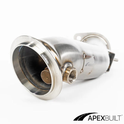 APEXBUILT MINI-CAT Downpipes BMW G80 M3 & G82/G83 M4 M2 G87 (S58, 2021+)