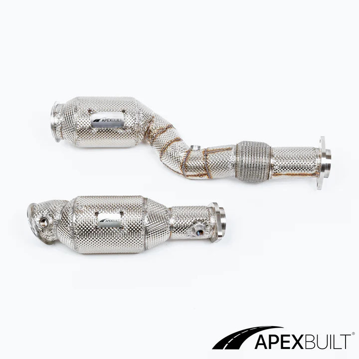 APEXBUILT GESI High-Flow Catted Downpipes BMW M2 G87 G80 M3 & G82/G83 M4 S58
