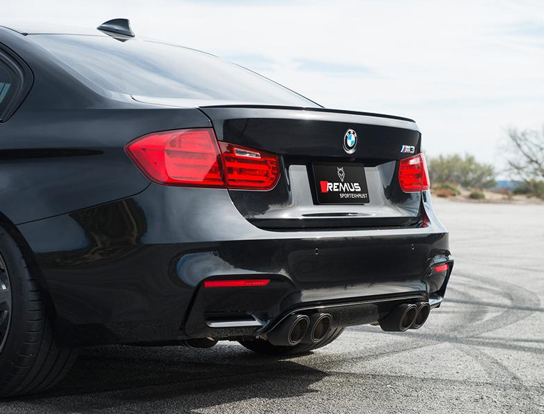 Remus 089018 1500 - 2016 BMW M4 Competition F82 LCI Coupe 3.0L Axle Back - Exhaust (Tail Pipes Req)