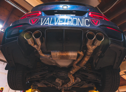 Valvetronic Designs Equal Length Valved Sport Exhaust BMW M3 M4 F80 F82 F83 S55