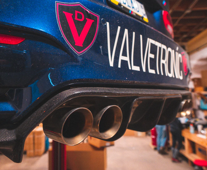 Valvetronic Designs Equal Length Valved Sport Exhaust BMW M3 M4 F80 F82 F83 S55
