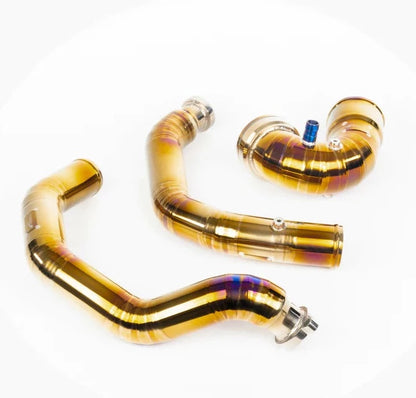 APEXBUILT Titanium Charge Pipe Kit BMW M3 M4 M2C F80 F82 F87 S55