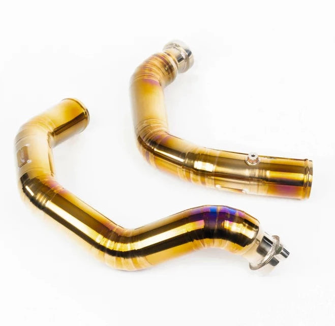 APEXBUILT Titanium Charge Pipe Kit BMW M3 M4 M2C F80 F82 F87 S55