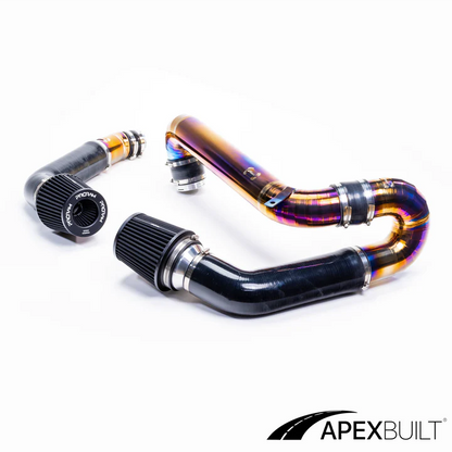 APEXBUILT Titanium Front Mount Intake Kit BMW G80 M3 & G82/G83 M4 (S58, 2021+)