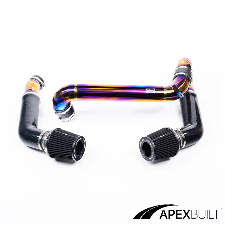 APEXBUILT Titanium Front Mount Intake Kit BMW G80 M3 & G82/G83 M4 (S58, 2021+)