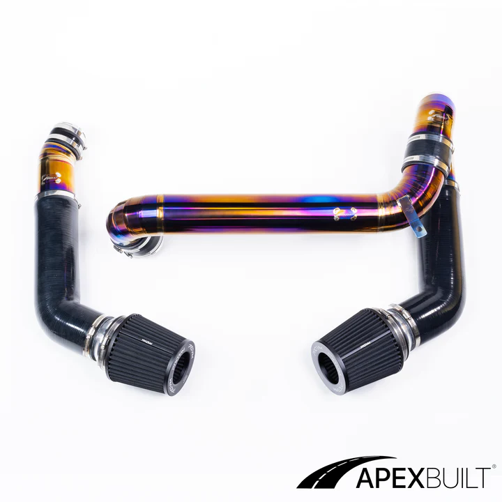 APEXBUILT Titanium Front Mount Intake Kit BMW G80 M3 & G82/G83 M4 (S58, 2021+)