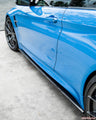 VR Aero Carbon Fiber Side Skirt Extensions BMW F80 M3 | F82 M4