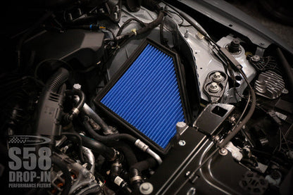 BMS Drop-In Performance Air Filters for BMW S58 G80 M3 G82 G83 M4 M2 G87