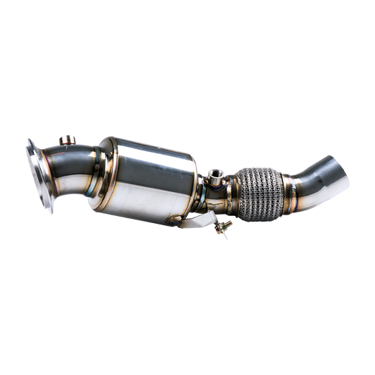 Stone Exhaust BMW N20 F10 F11 Eddy Catalytic Downpipe (520i & 528i) | Stone Exhaust USA